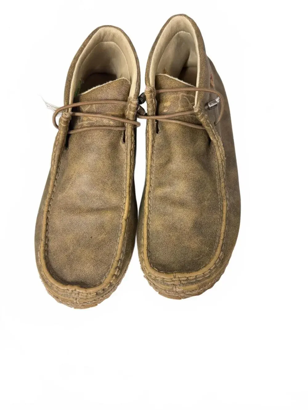 Men's Brown Suede Twisted X Moccasin Style Casual Shoes